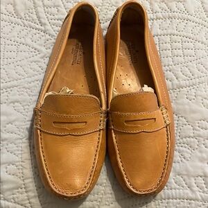 Mercanti Fiorentini Brown Penny Loafers Timeless Flats